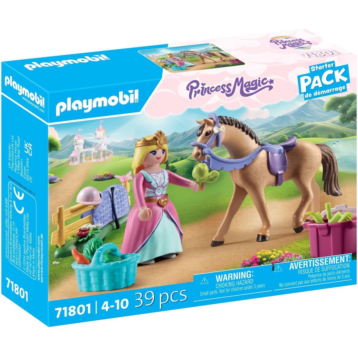 Magic e cavalière, cheval et matériel équestre multicolore, PLAYMOBIL