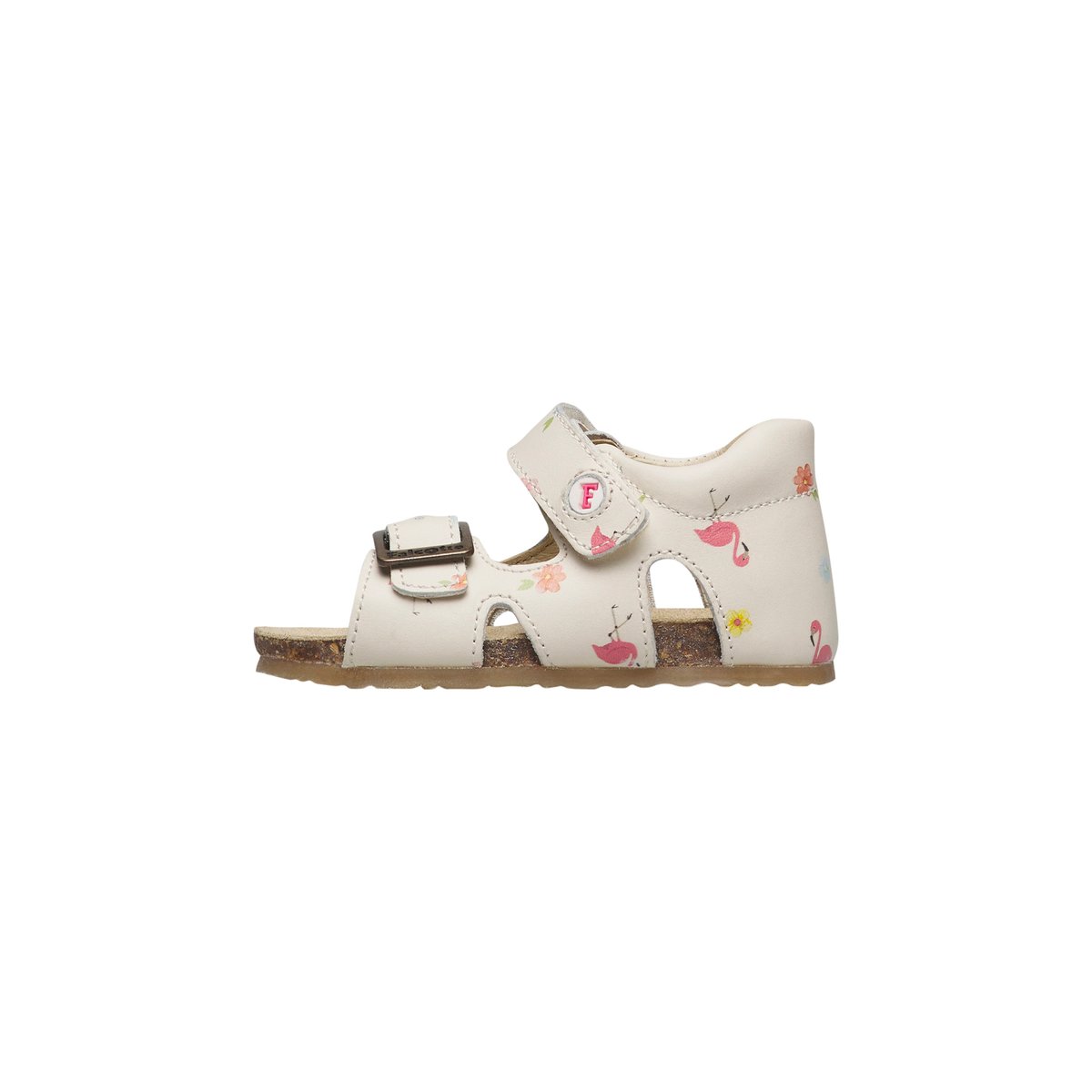 Sandales en cuir BEA blanc crème-, FALCOTTO