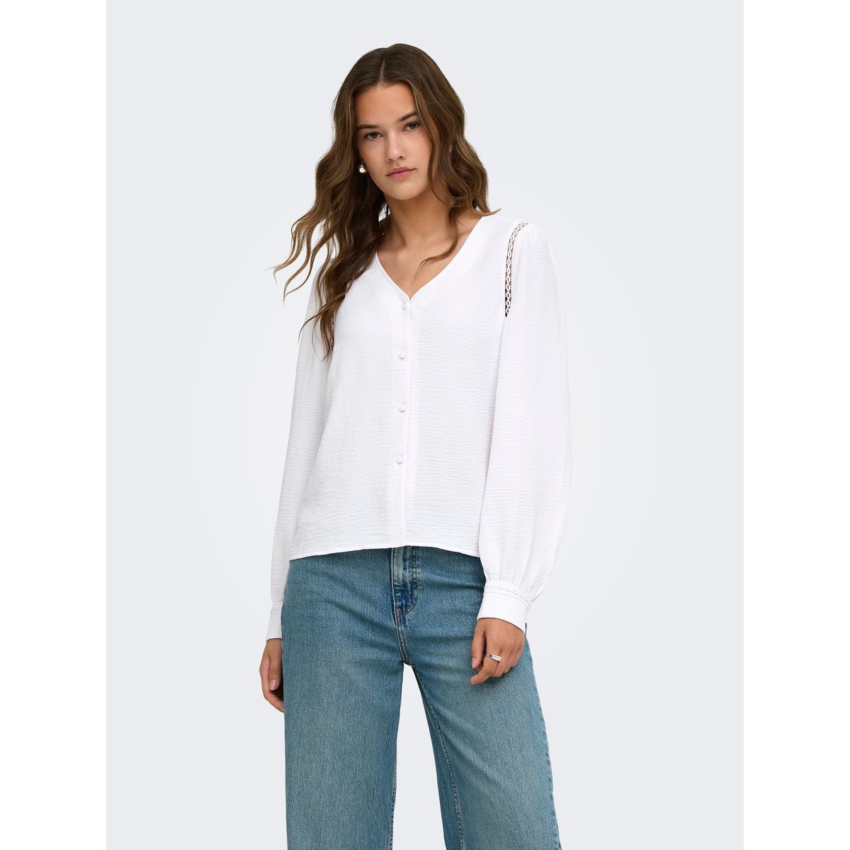Chemise bright white, ONLY