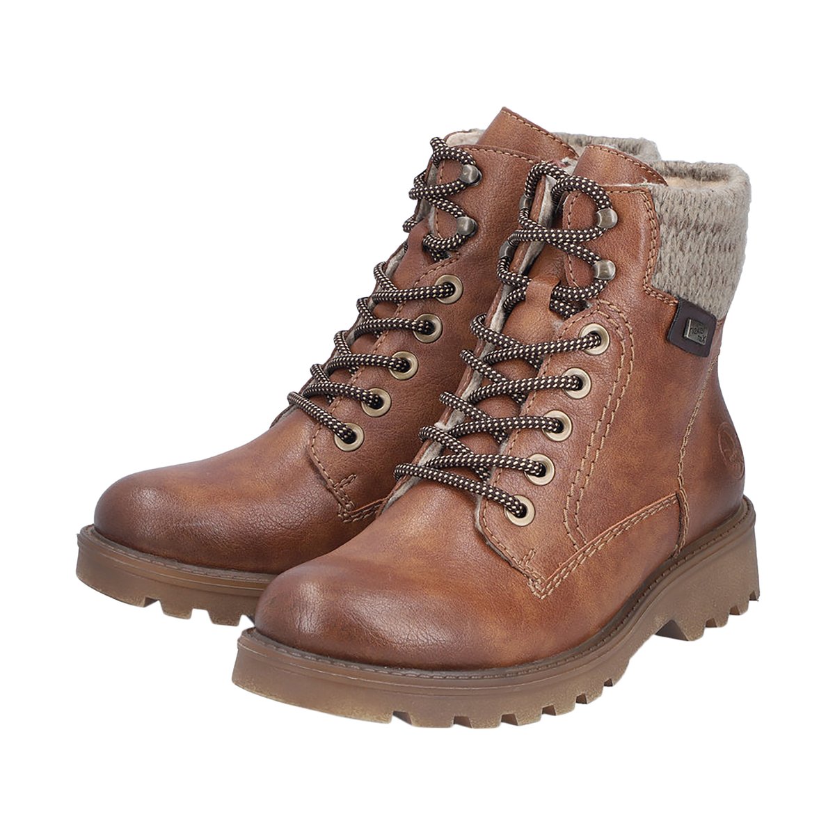 Bottine Cuir Corrales marron, RIEKER