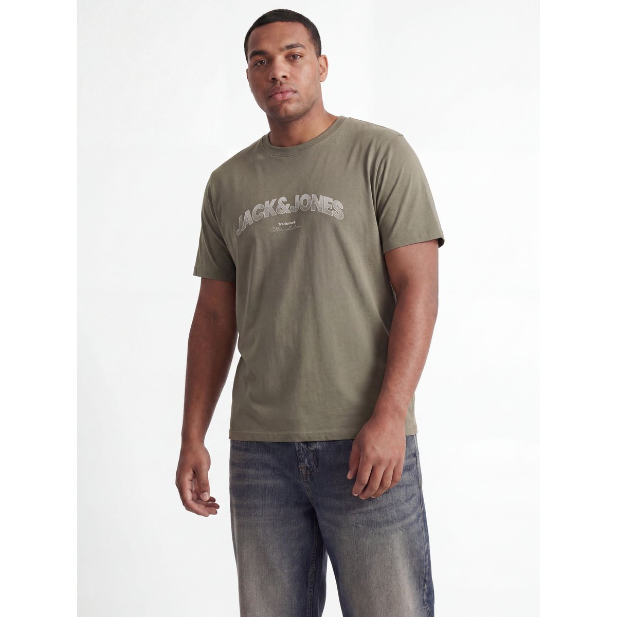 T-Shirt cloud dancer, JACK & JONES