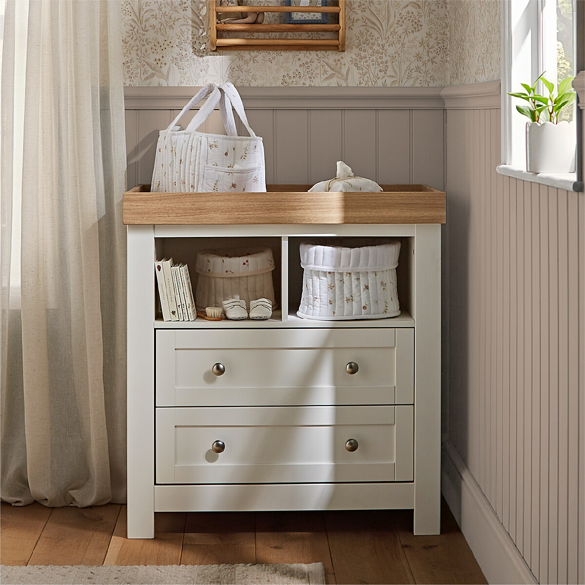 Burford Nursery Dresser & Changer white, CUDDLECO
