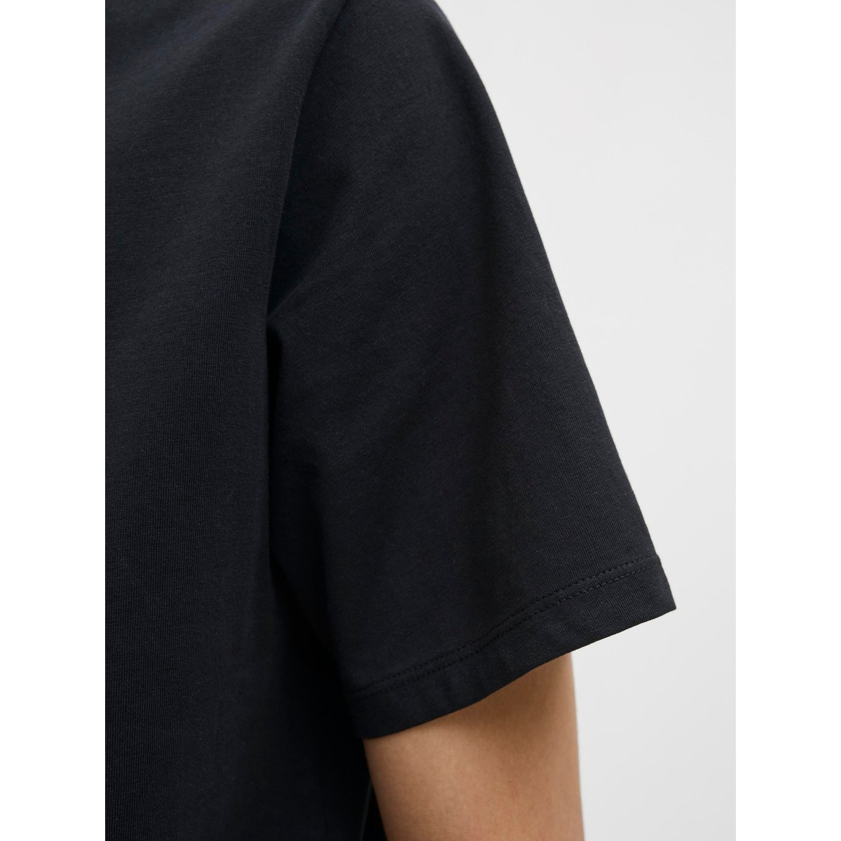 T-Shirt noire - black, JACK & JONES