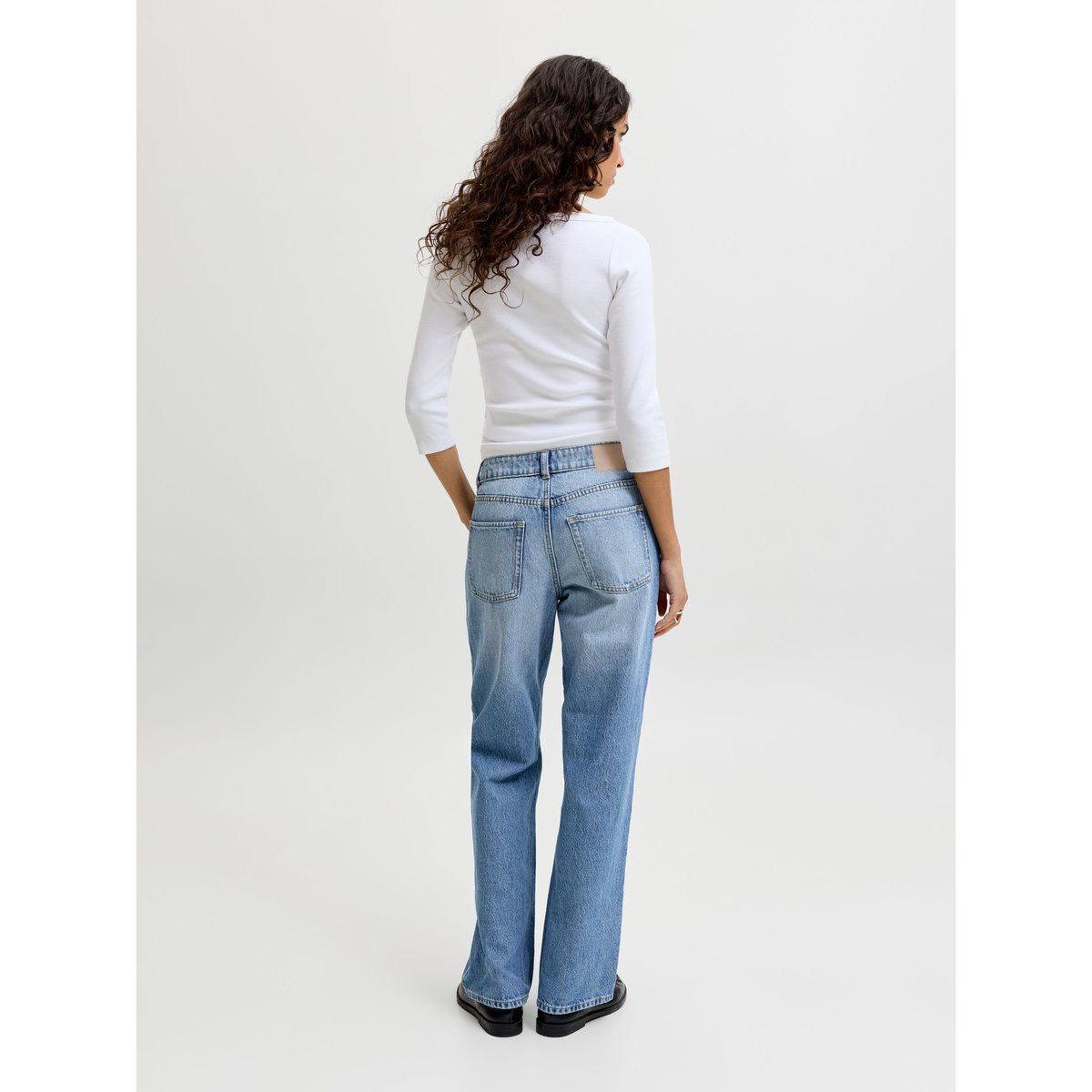 Jean À Coupe Ample light blue denim, JJXX