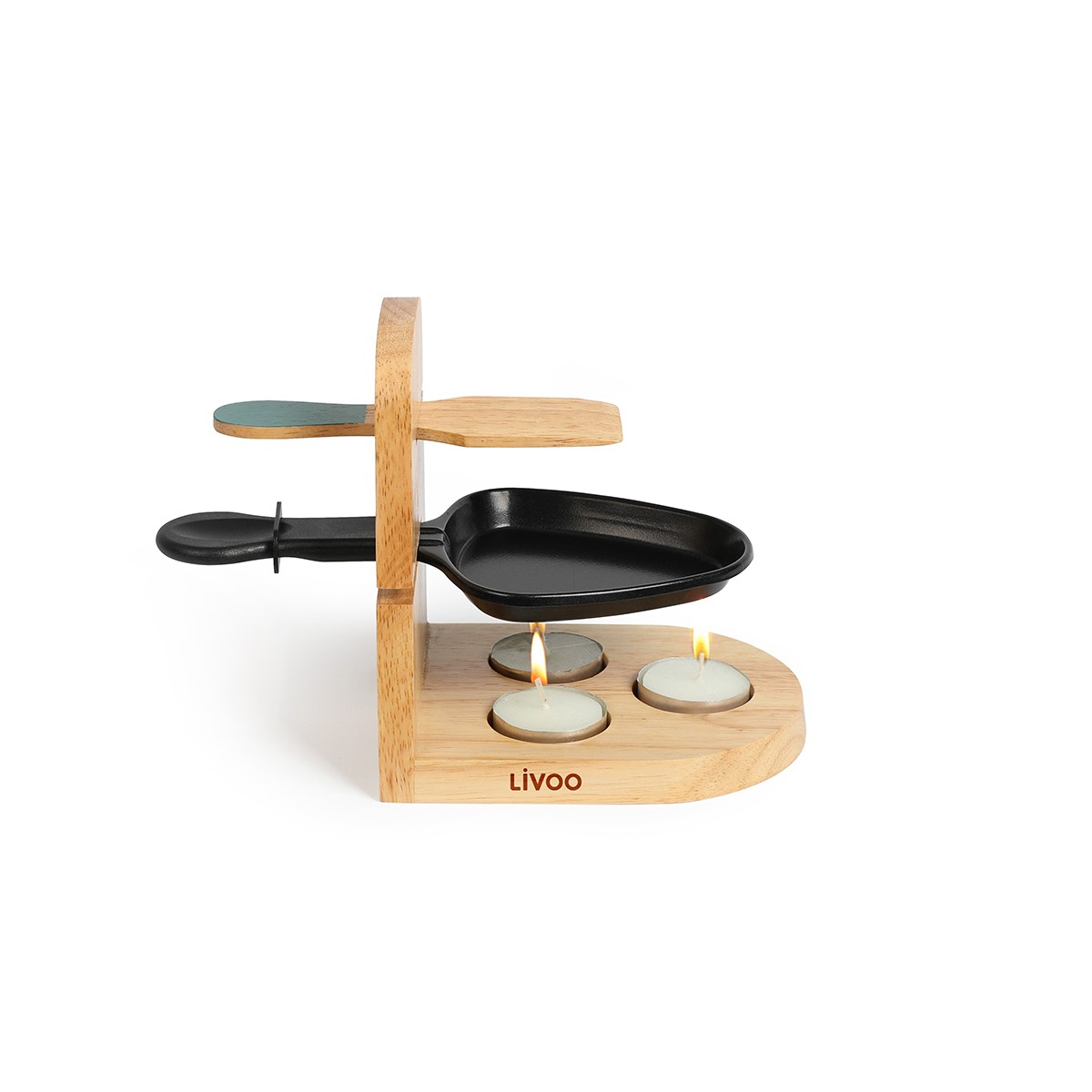 Raclette à la bougie beige, LIVOO