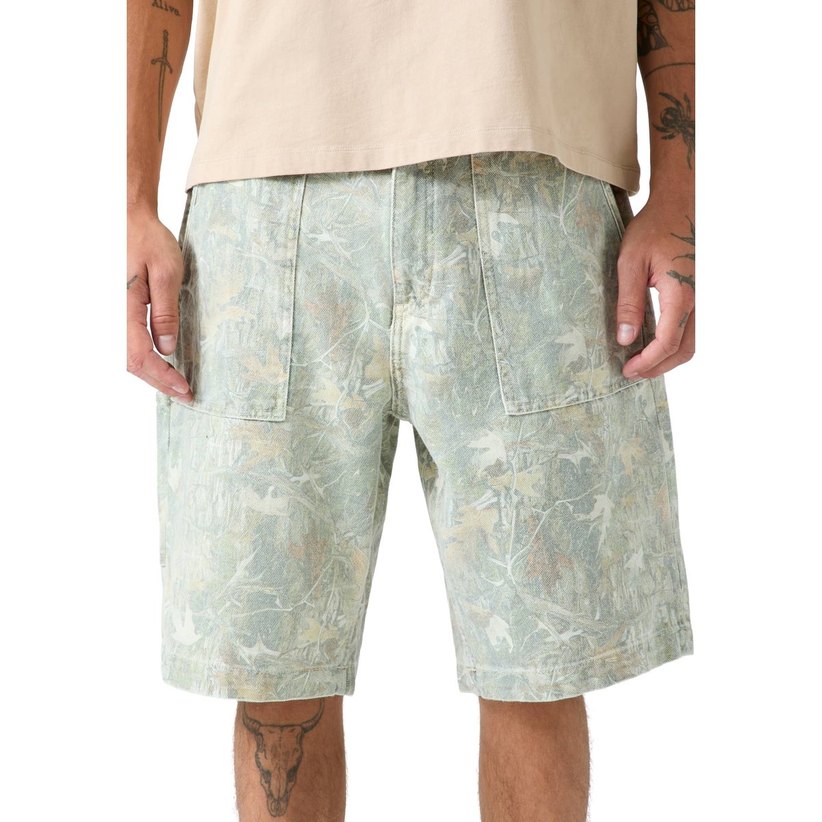 Pantalon Utilitaire Carpenter fantaisie multicolore, GUESS JEANS