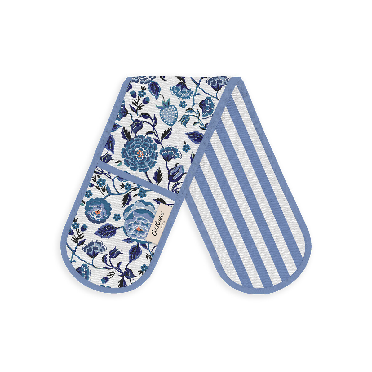 Strawberry Garden Double Oven Glove blue, CATH KIDSTON