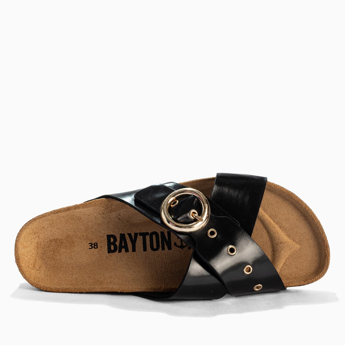 Sandales CORDOUE noir, BAYTON