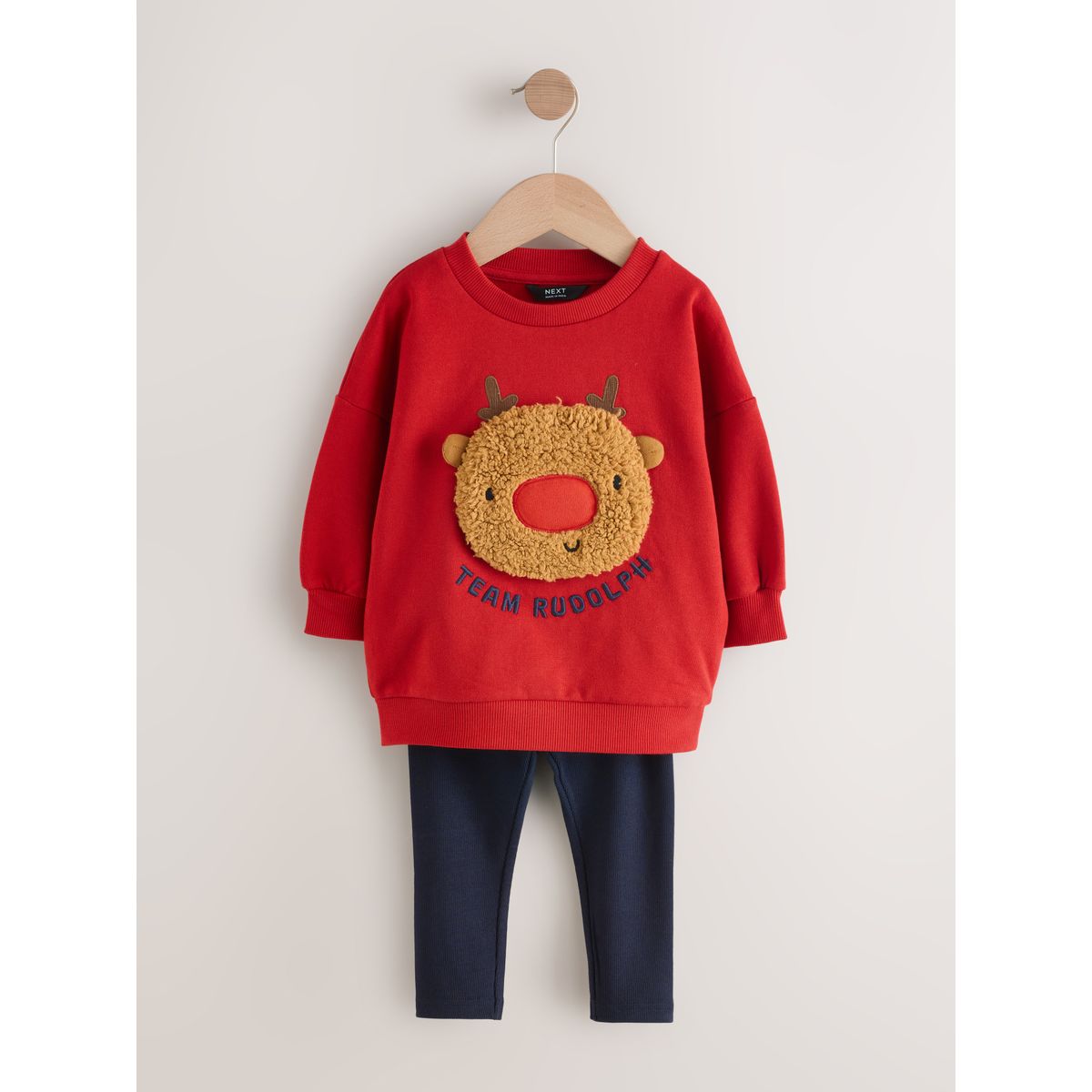Pull col rond et legging de noël, 2 pièces boucle rouge rudolph, NEXT