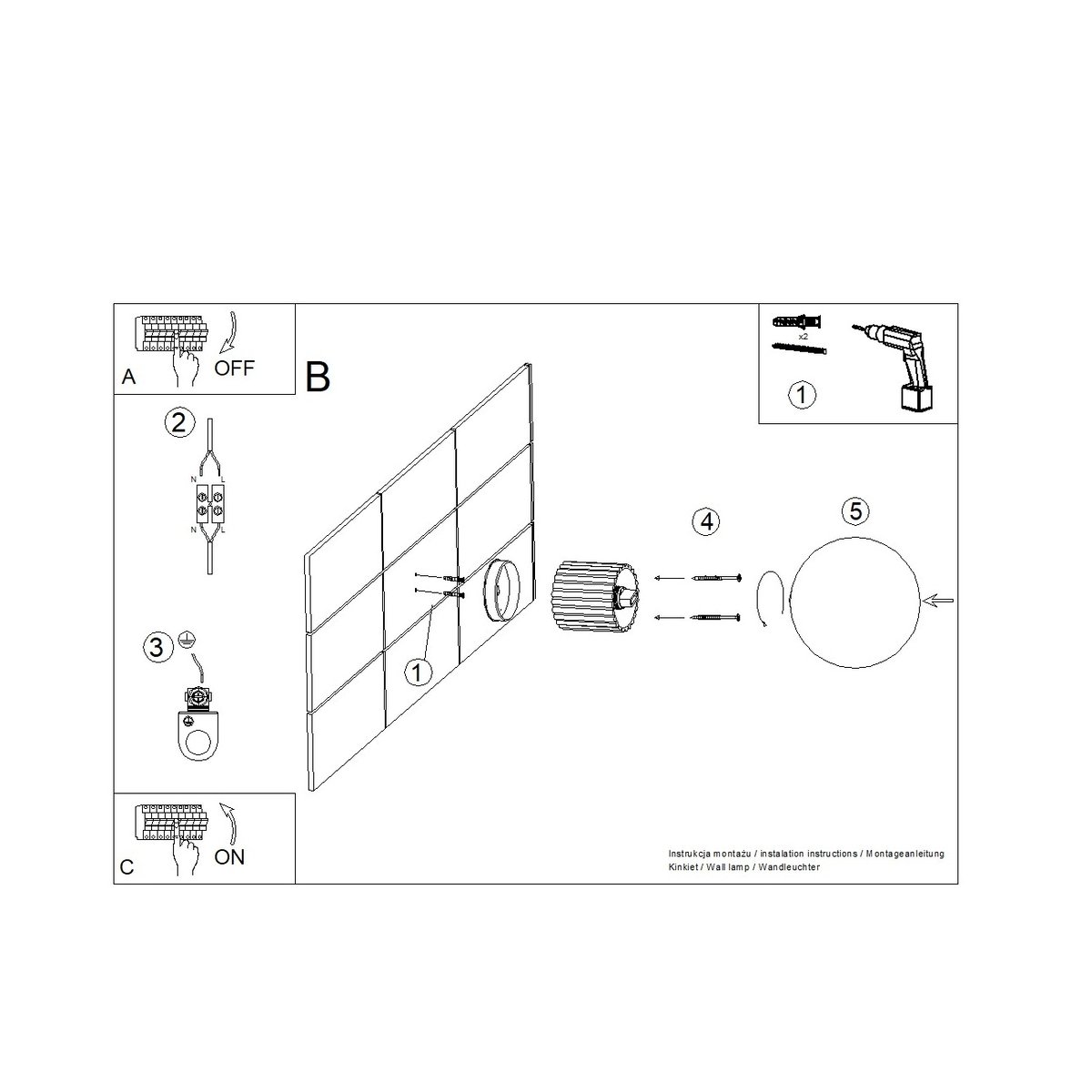 Applique Aluminium Beige G9 1 Halo beige, EDEN