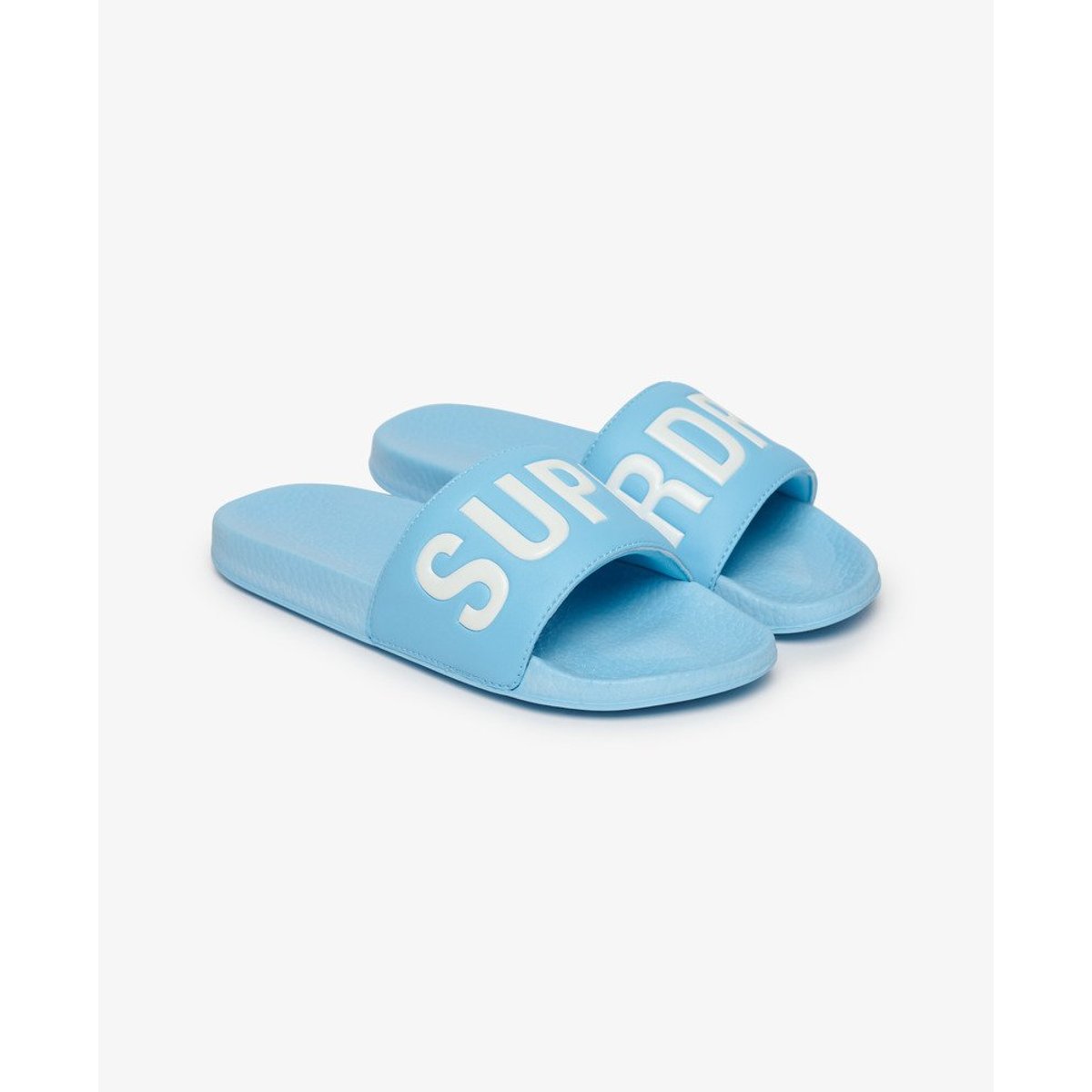 Claquettes de Piscine Coupe Classique bleu mer, SUPERDRY