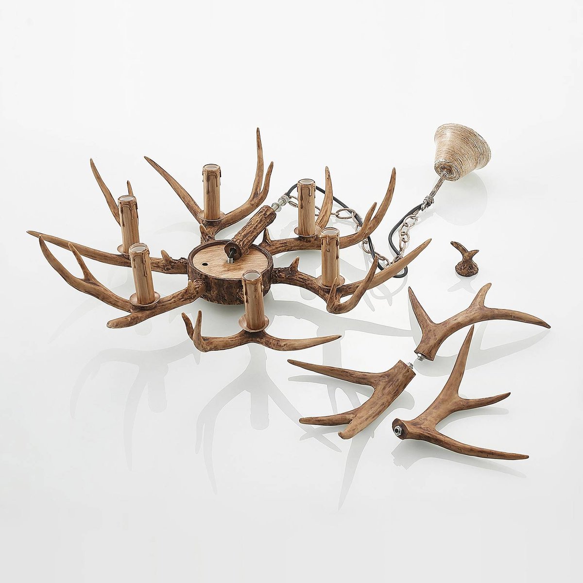 Suspension traditionnelle, Tejask marron, LINDBY