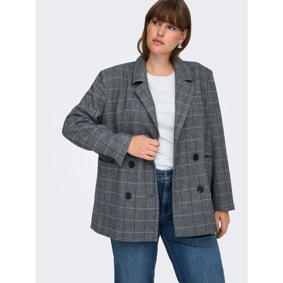 Blazer grise - paloma, ONLY CARMAKOMA