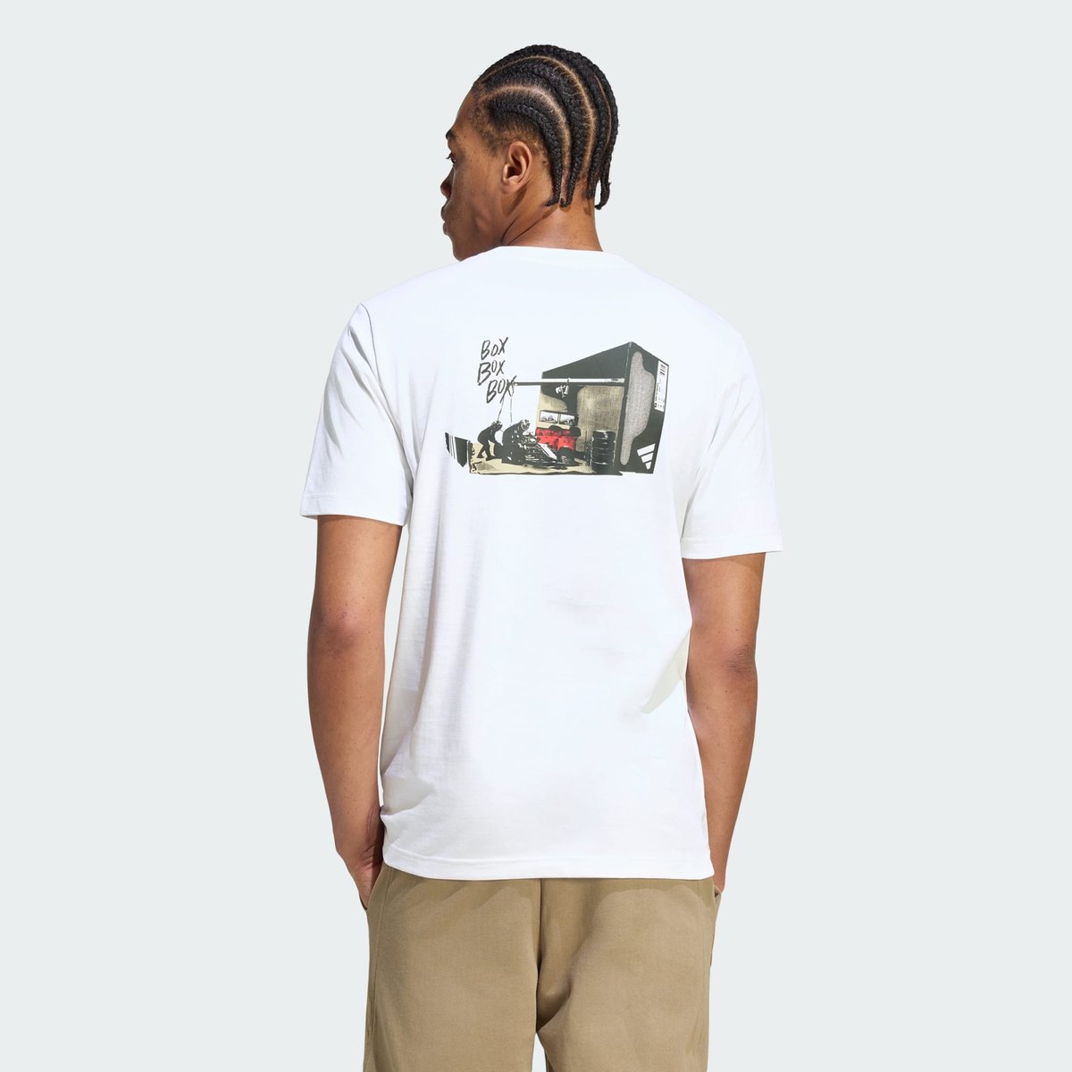T-Shirt Graphique Motorsport Box 3 T-Shirt Graphique Motorsport Box 3 white, ADIDAS SPORTSWEAR