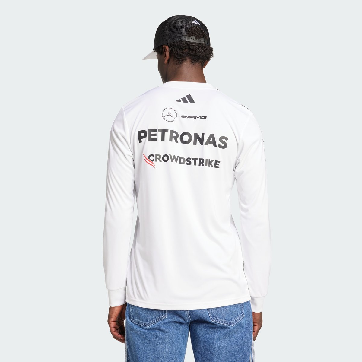 Maillot Pilote Mercedes - Amg Petronas Formula One Team Maillot Pilote Mercedes - Amg Petronas Formula One Team white / black, adidas Performance