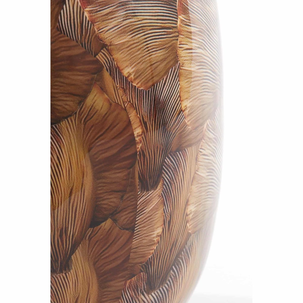 Vase Métal MILOS marron clair, LIGHT & LIVING