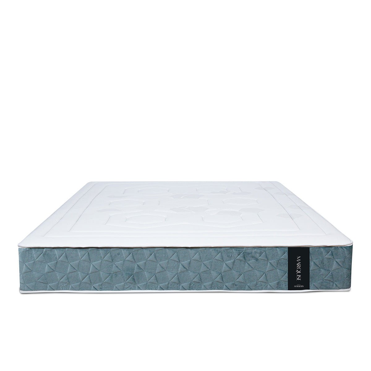 Matelas Ressorts ensachés et Mémoire de forme - 33 cm - MARQUISE blanc, MAISON AUBERTIN