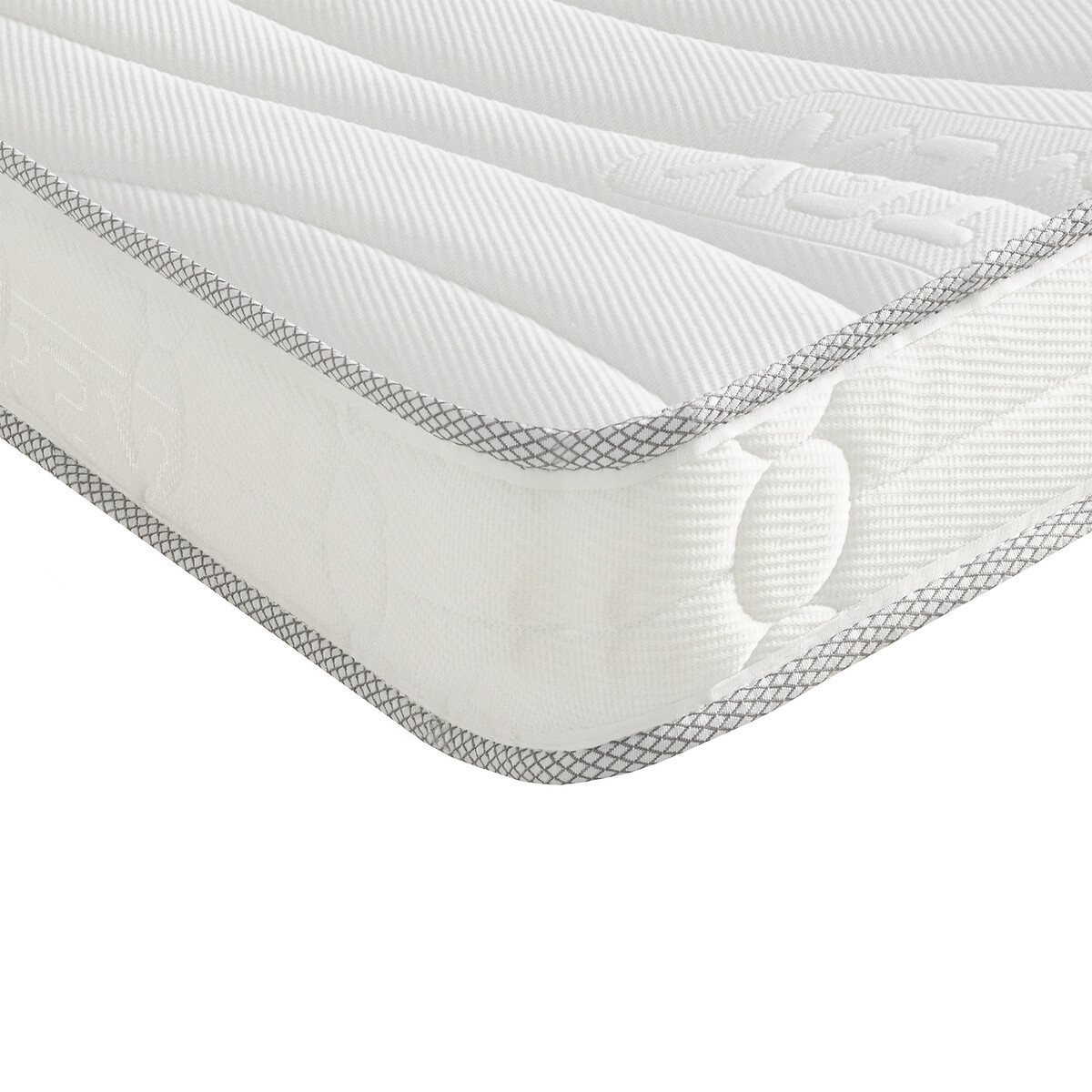 Matelas bébé mousse Bultex® primo, soutien très ferme, accueil ferme, PILOU BÉBÉ blanc, BULTEX