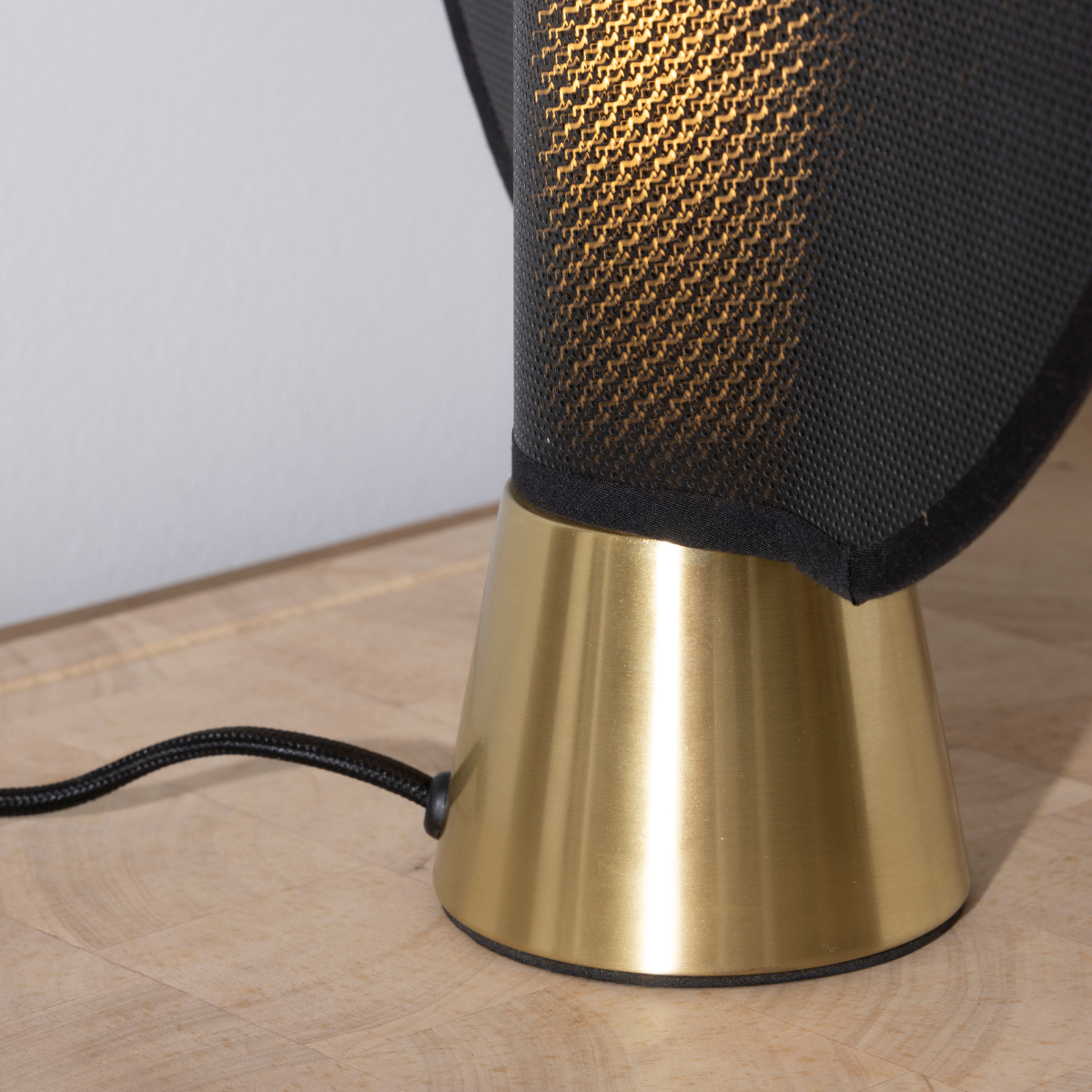 Lampe Maille D.28cm noir, SIGNATURE