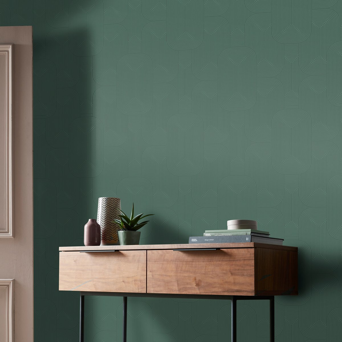 Papier peint Geo vert, SUPERFRESCO EASY