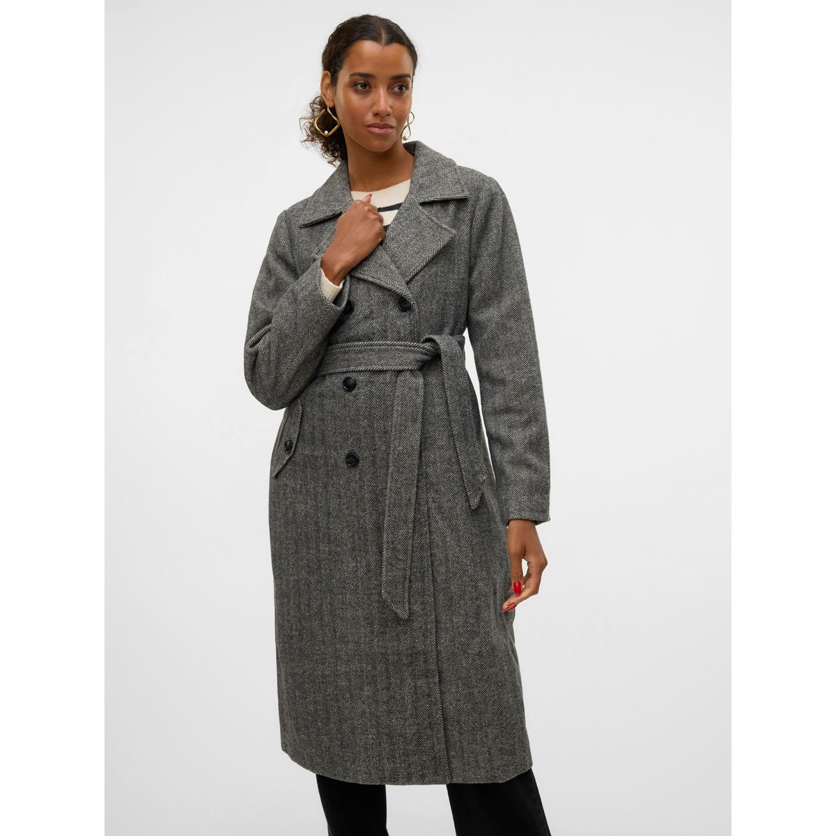 Manteau noire - black, VERO MODA