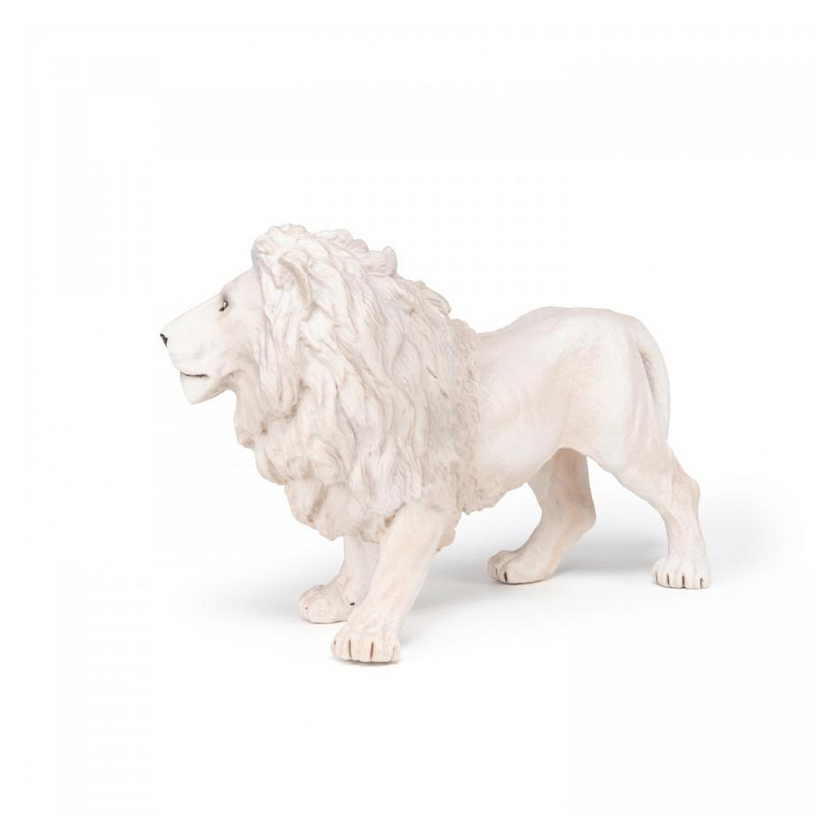 Figurine Grand Lion Blanc blanc, PAPO