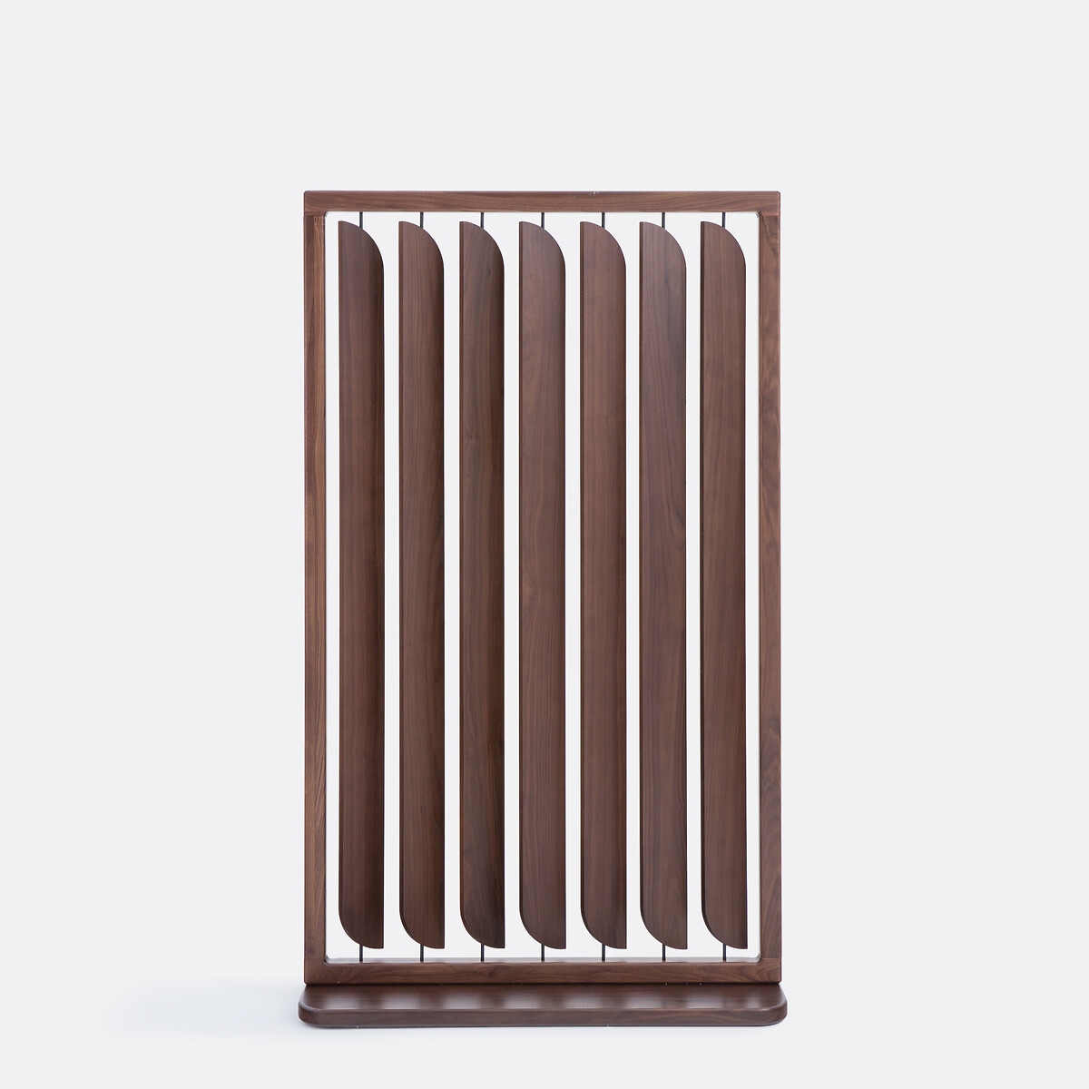 Acapulco Room Divider in Solid Walnut and Walnut Veneer walnut, LA REDOUTE INTERIEURS