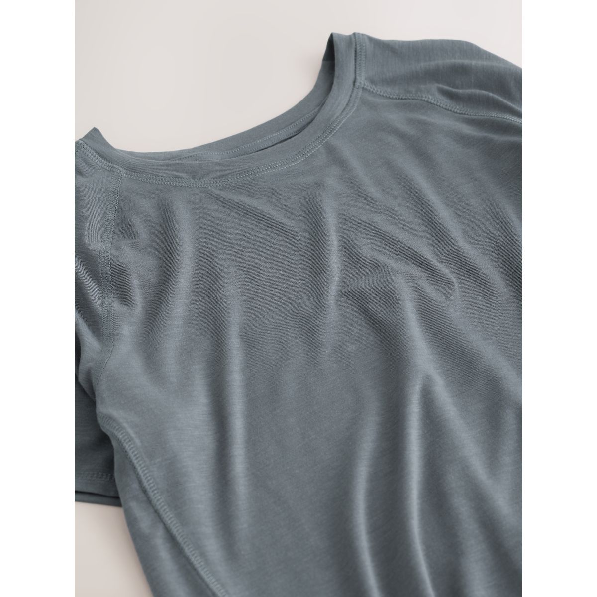 T-shirt ras du cou active à manches courtes gris anthracite, NEXT