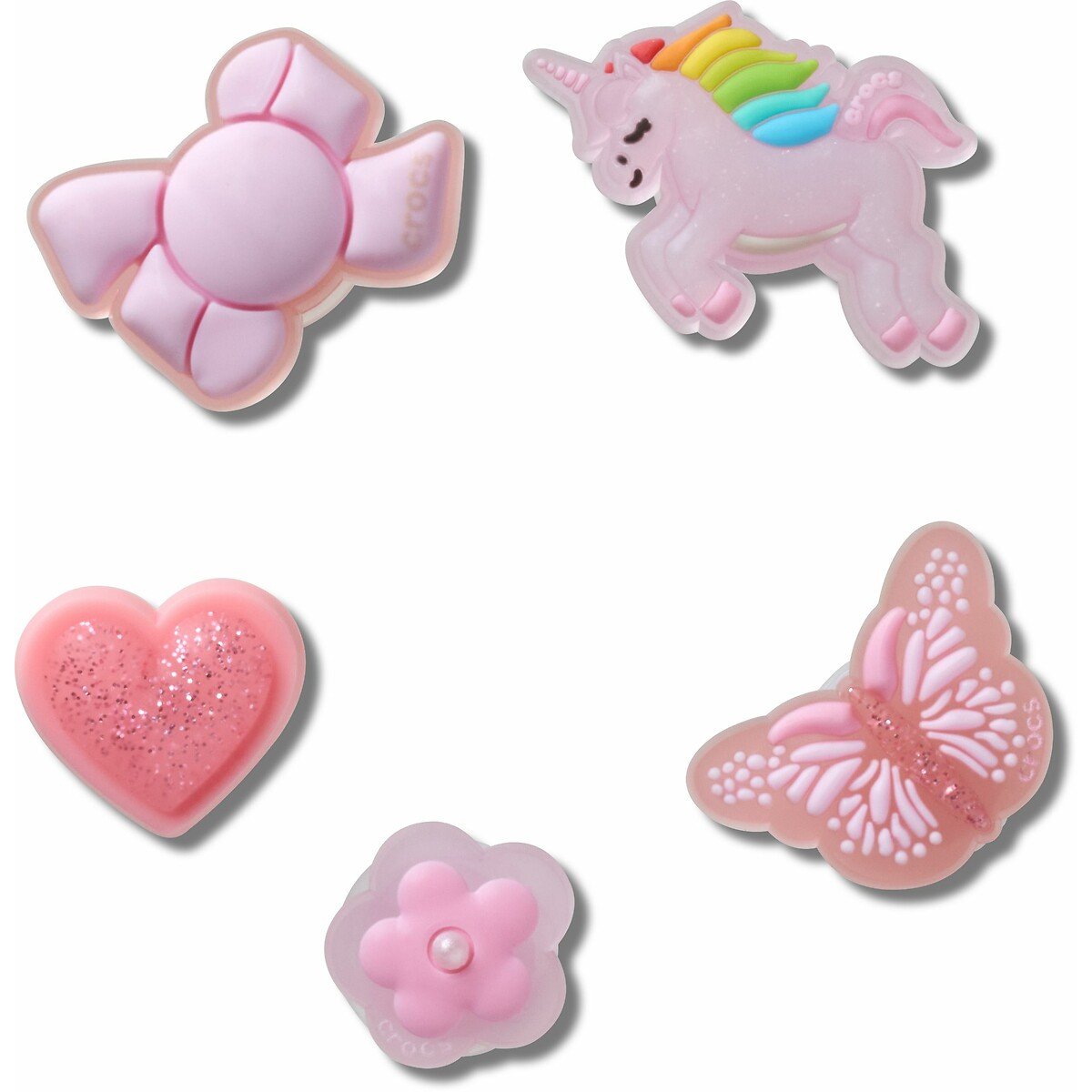 Lot de 5 Jibbitz Tiny Girl Favorites multicolore, CROCS