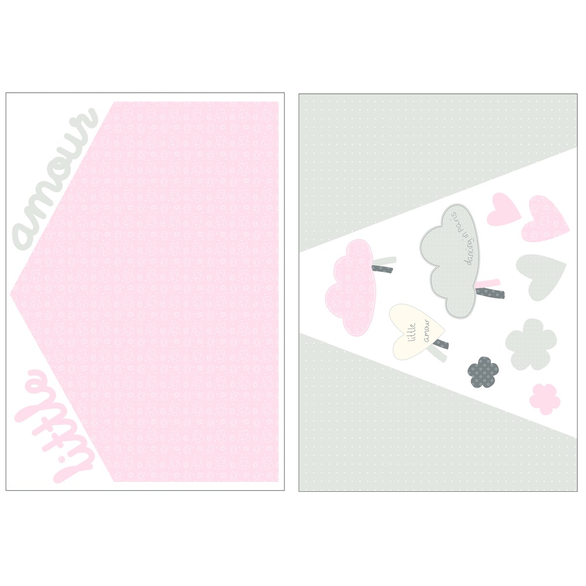 Stickers muraux lilibelle, SAUTHON BABY DECO