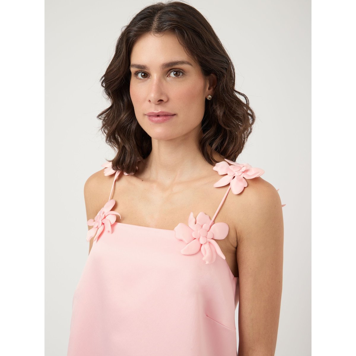 Mini-Robe rouge - blushing rose, YAS