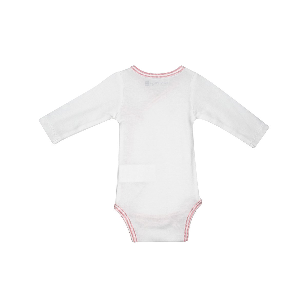 Lot de 2 bodies joline manches longues naissance rose, SUCRE D'ORGE