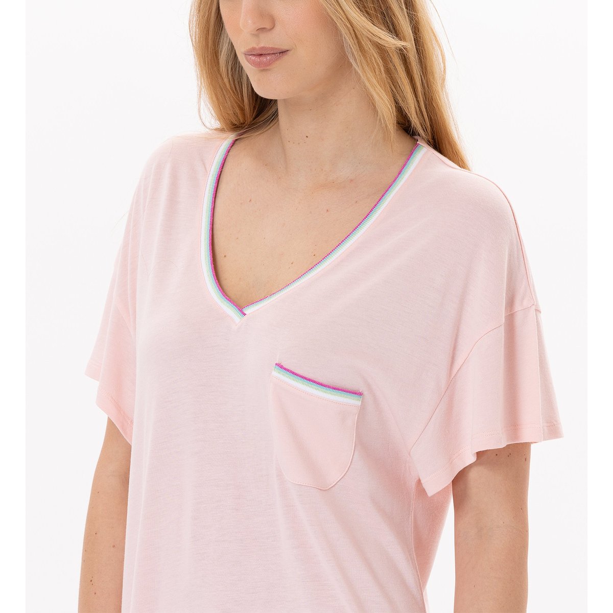 Chemise de nuit BLOOM 921 rose, LE CHAT