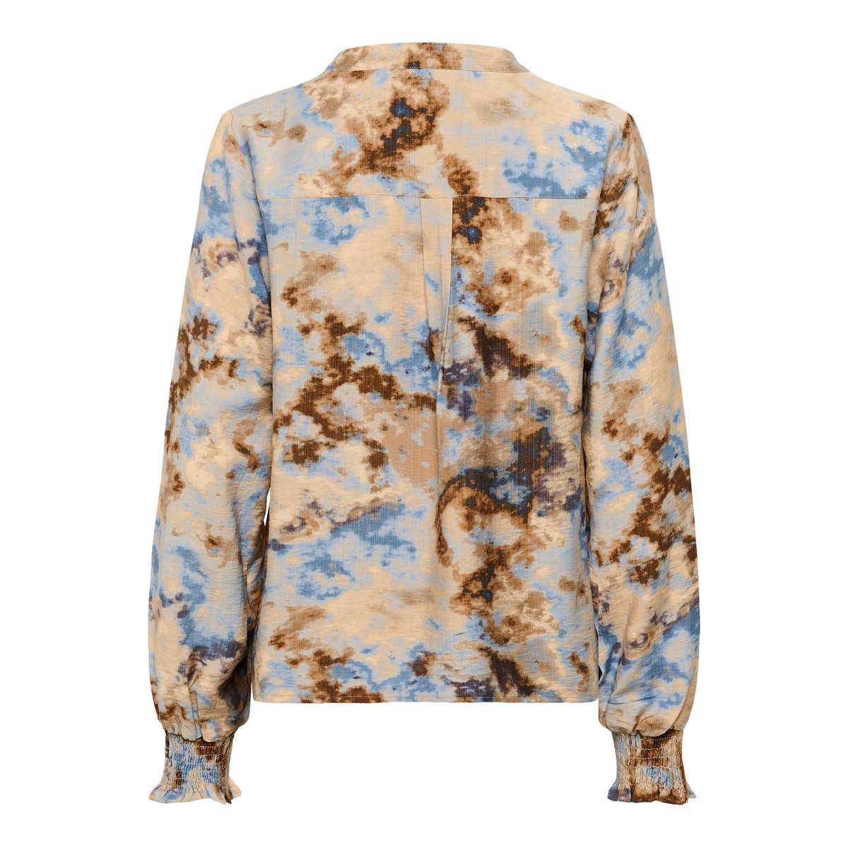 Blouse à manches longues marron brown splash, CULTURE