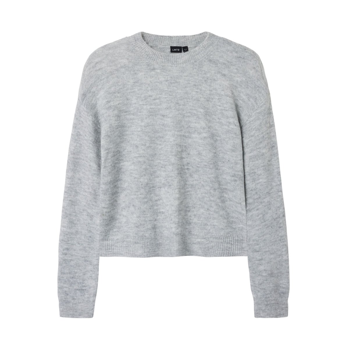 Pull En Maille gris - light grey melange, NAME IT