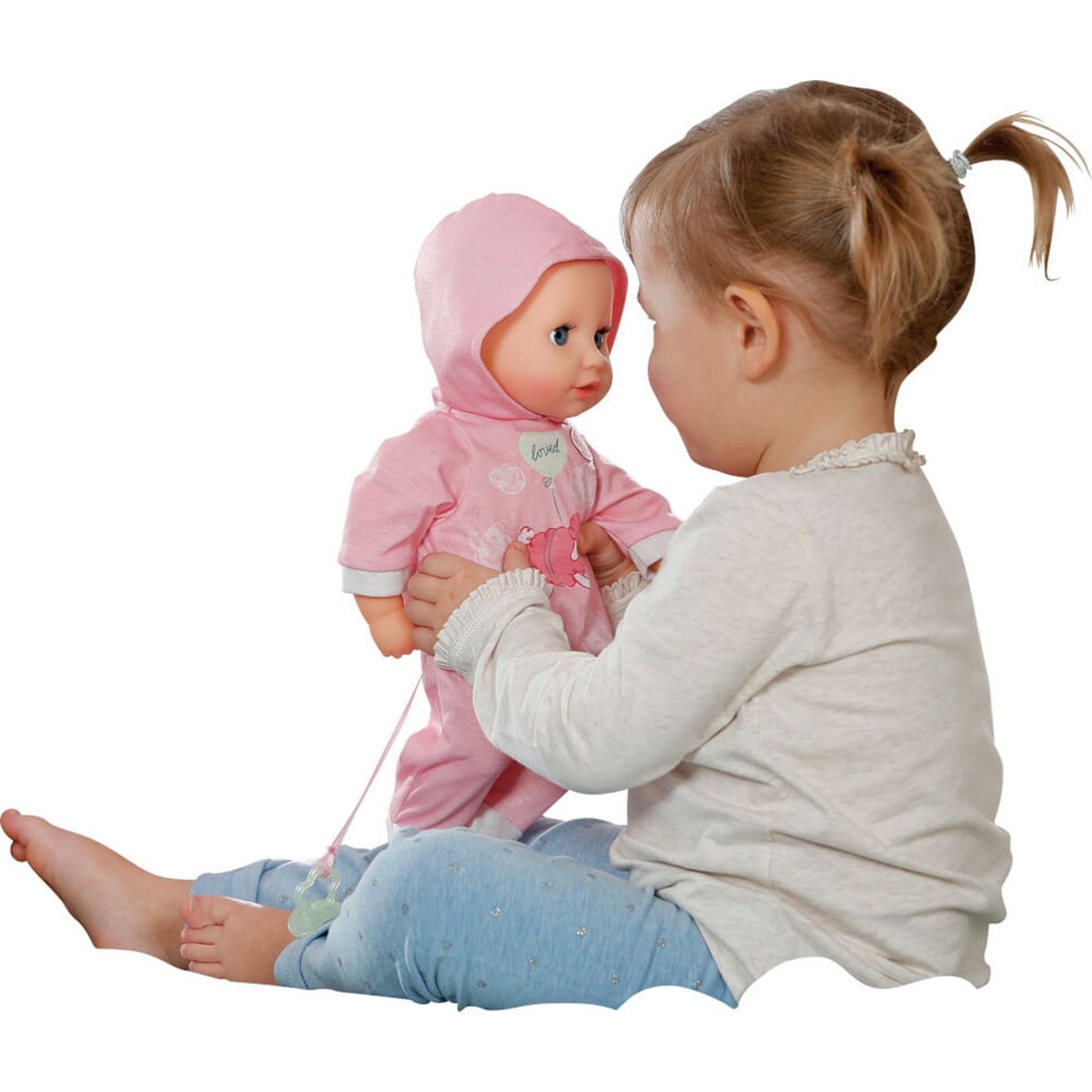 Baby Annabell Poupée Let's Play Hannah 36 cm multicolore, ZAPF CREATION