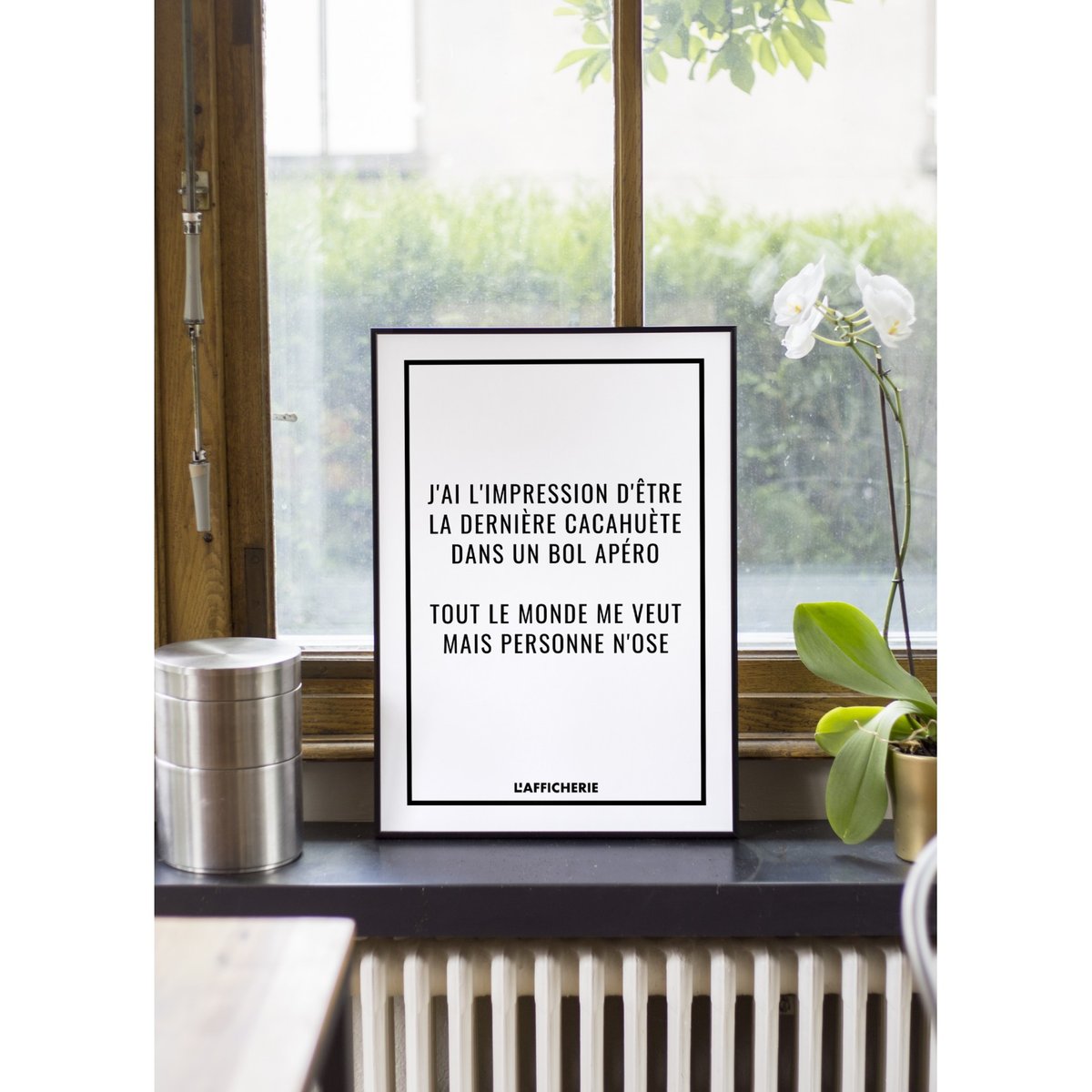 Affiche 'J'ai l'impression...' blanc, L'AFFICHERIE
