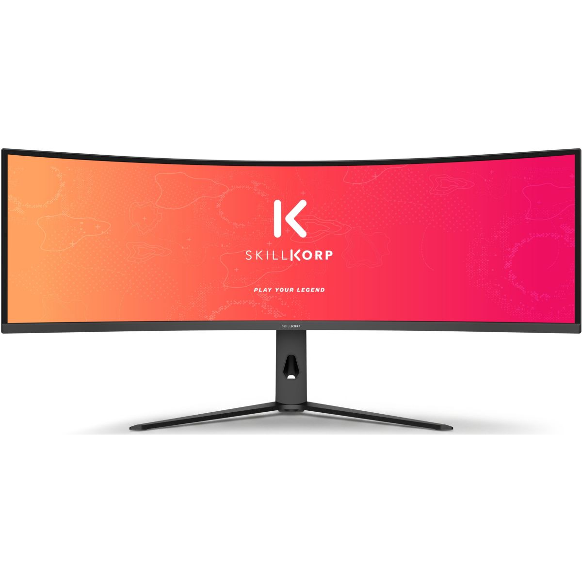 Ecran PC Gamer M49 Progress 49" incurvé Fast VA UWQHD 180Hz USB C 90W couleur unique, SKILLKORP