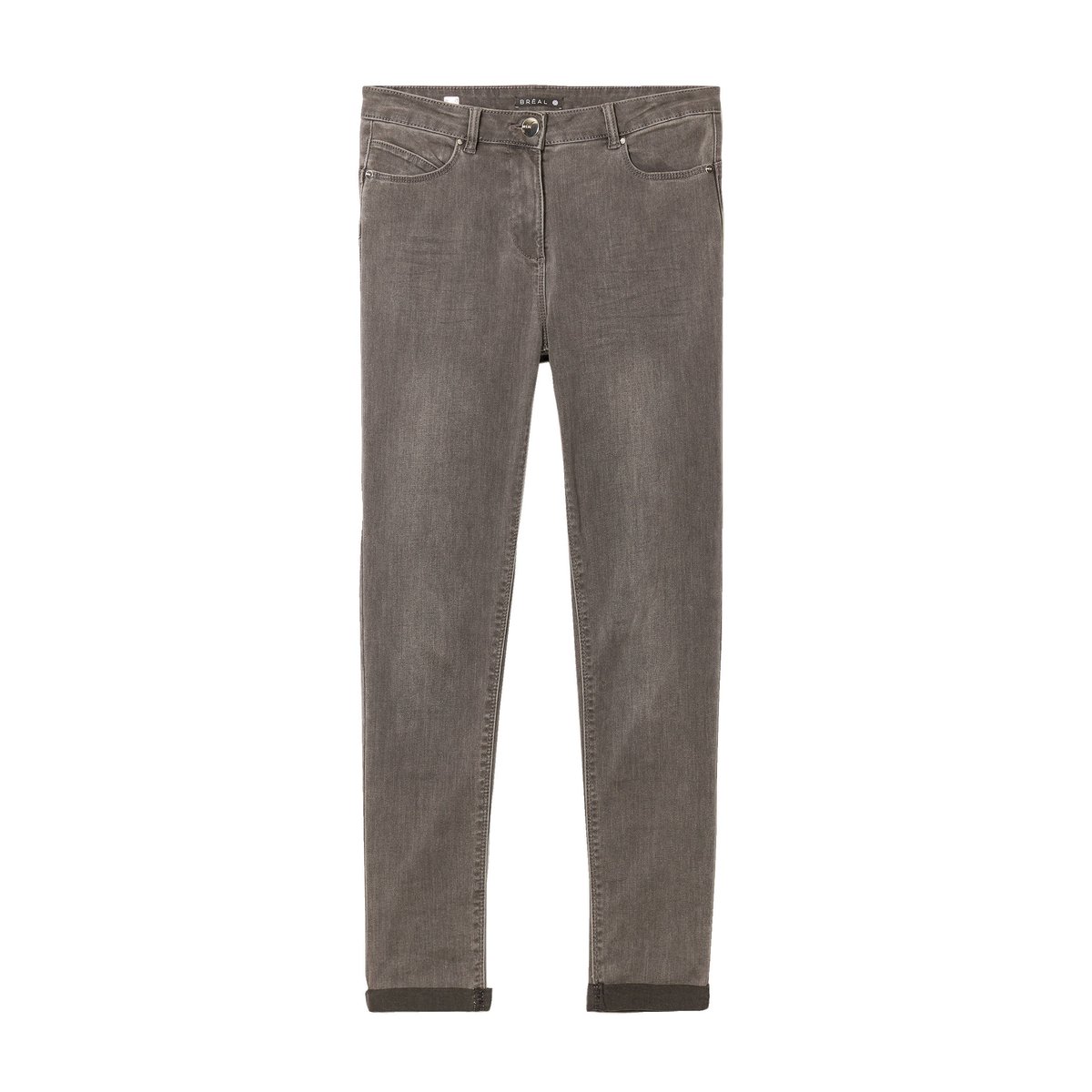 Pantalon ajusté 7/8ème gris, BREAL