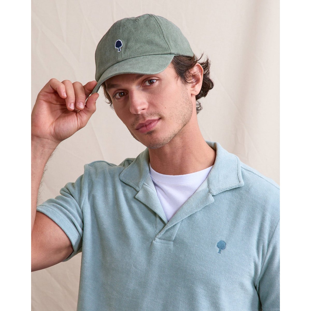 Polo ZONZA bleu grisé, FAGUO