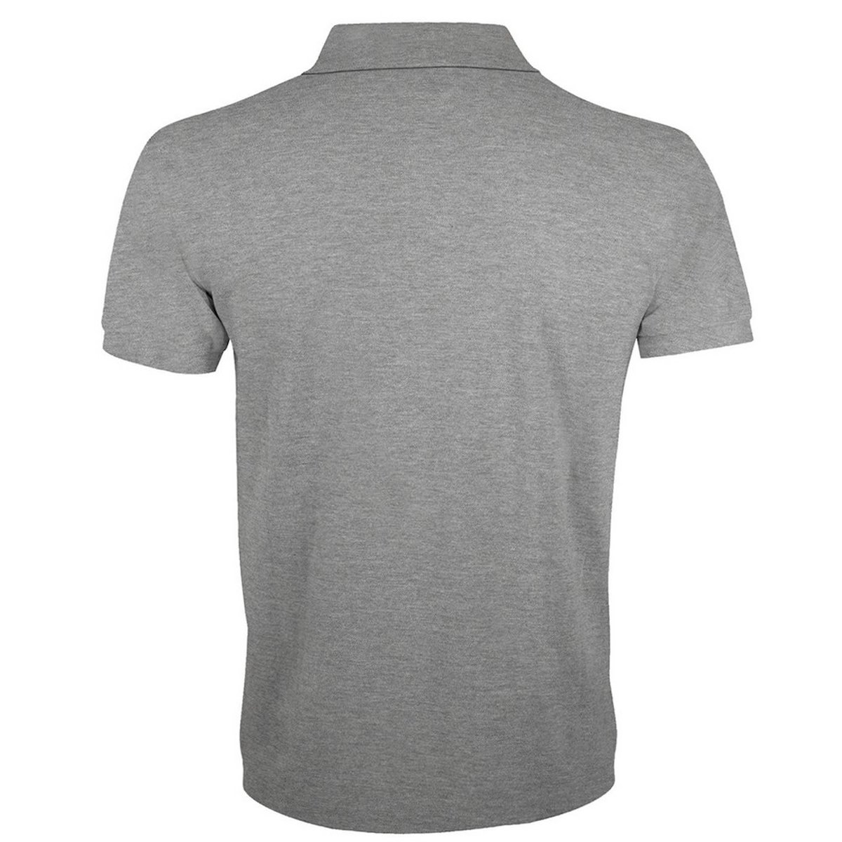 Polo manches courtes PRIME gris chiné, SOLS