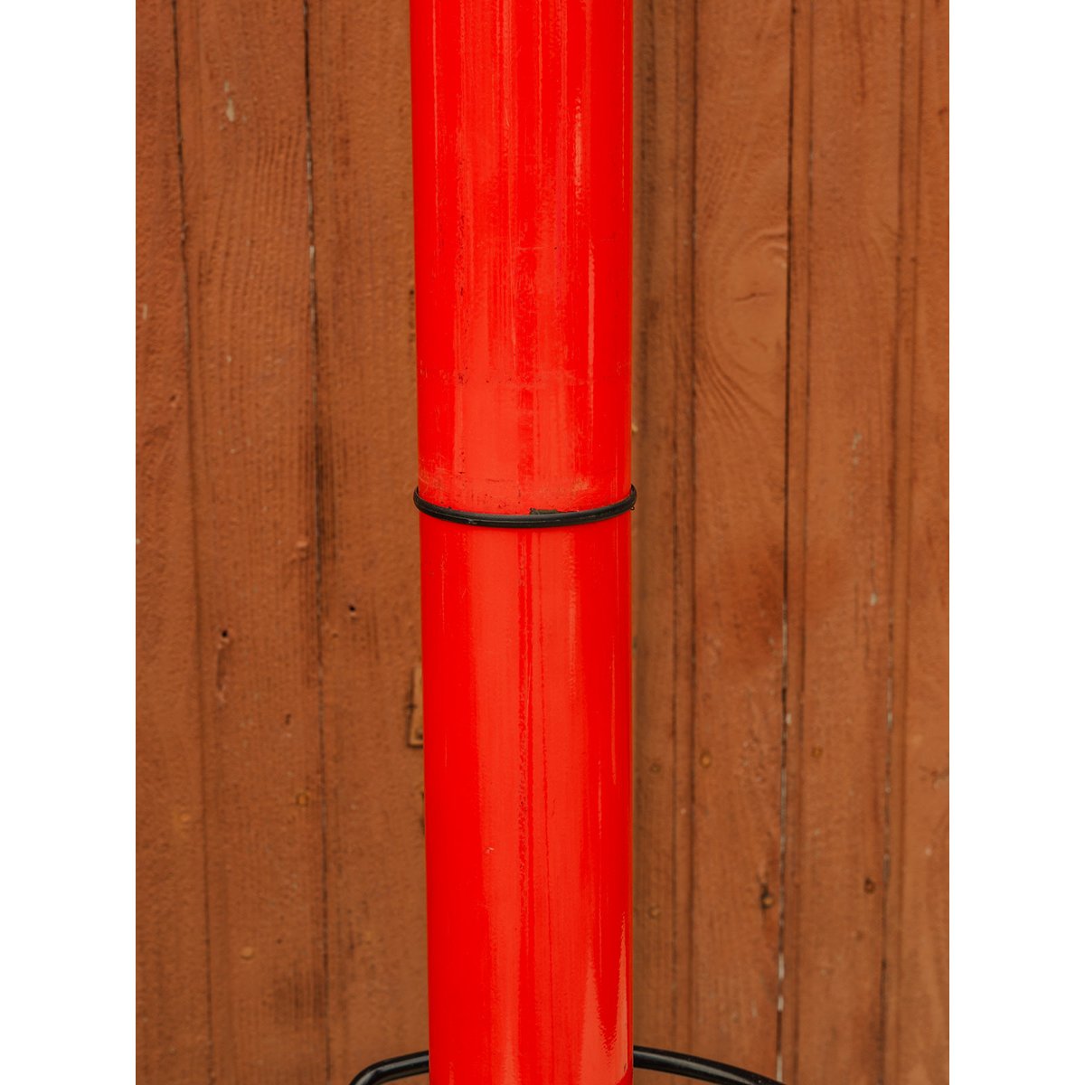 Porte-manteau en métal rouge et noir Max N°498 - Bon état rouge, DEBONGOUT