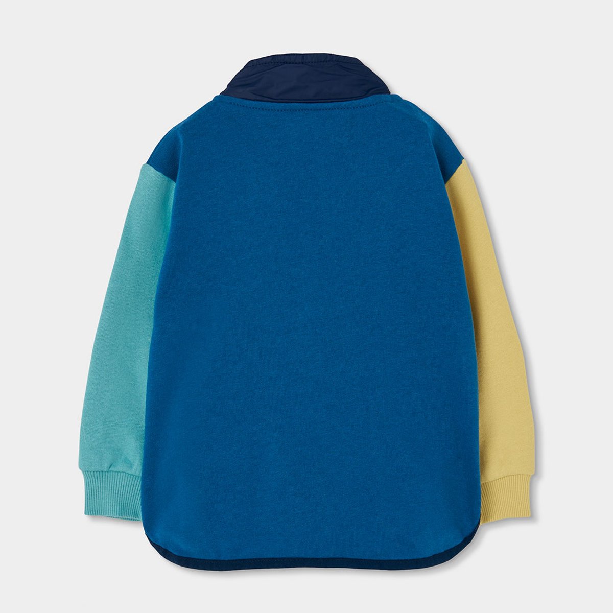Veste garçon molleton combinée noir, BOBOLI