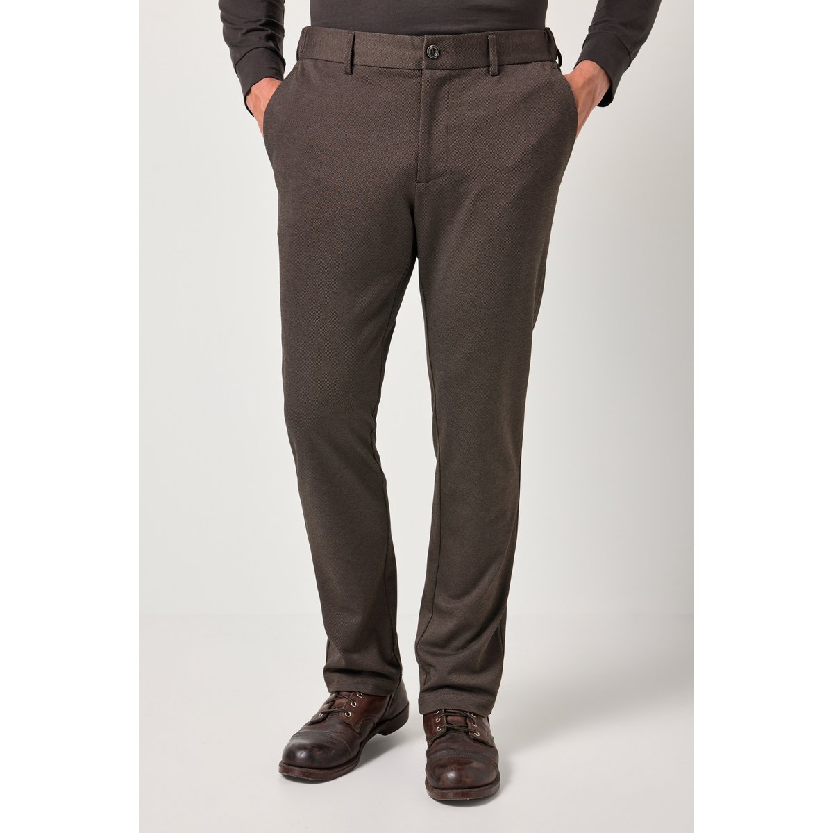Pantalon de ville collection Business marron foncé, JP1880