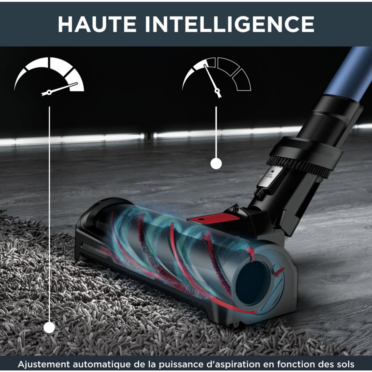 Aspirateur balai X Force Flex 12.60 Aqua 4-en-1 RH98C0WO noir, ROWENTA