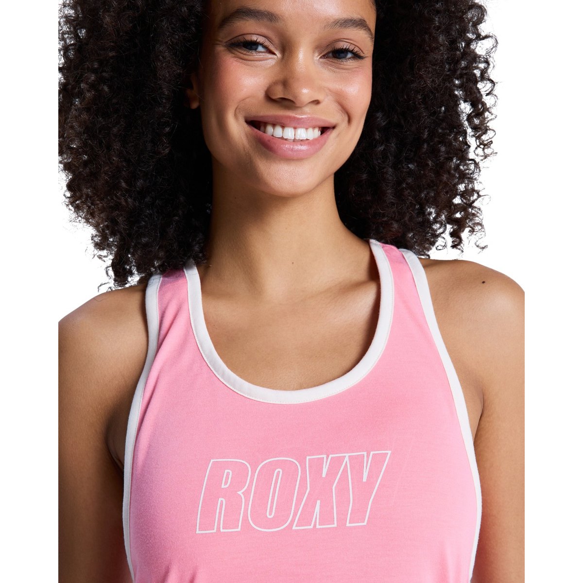 Débardeur de sport, col rond, . rose plumeria, ROXY