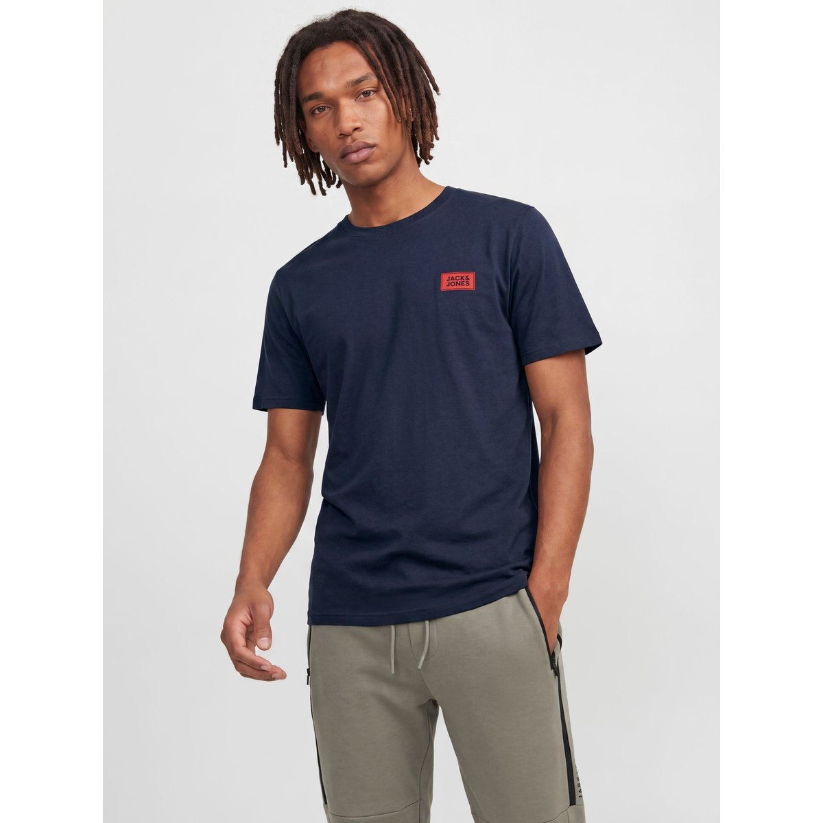 T-Shirt noire - black, JACK & JONES