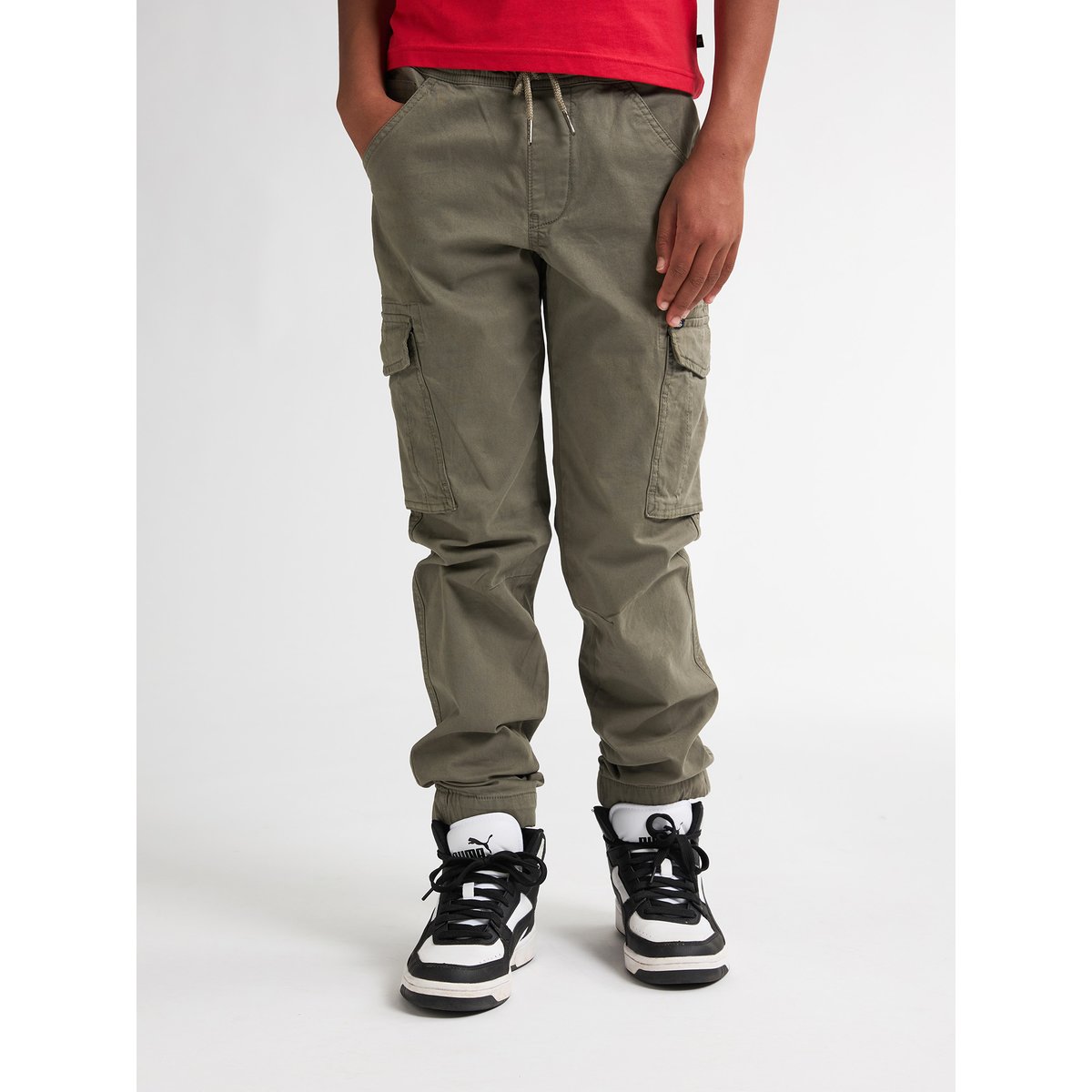 Pantalon cargo tapered snake vert mossy stone, PETROL INDUSTRIES