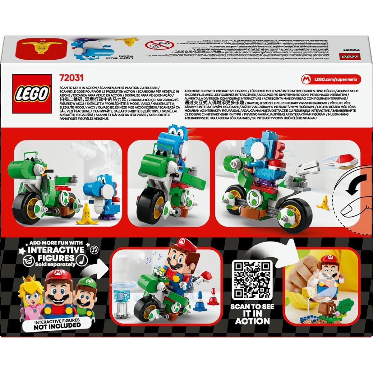 LEGO Super Mario - Mario Kart - Yoshimoto - 72031 multicolore, LEGO