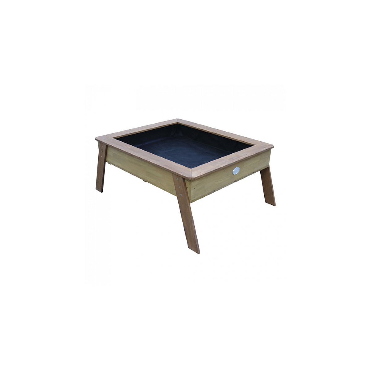 AXI Linda Bac a sable Growing Table Marron couleur unique, AXI HOUSE